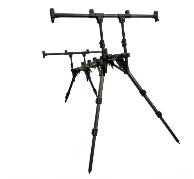 Подставка родпод Eclipse SBY2 Transformer Black, 4 удилища, буз-бар 75см
