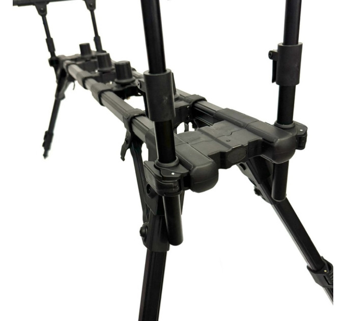 Подставка родпод Eclipse SBY2 Transformer Black, 4 удилища, буз-бар 75см