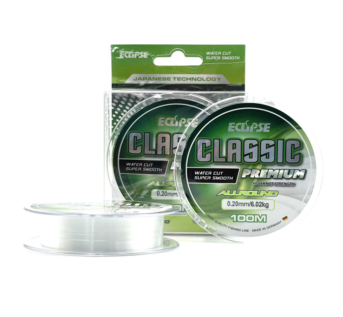 Леска ECLIPSE Classic Premium 100m 0.22mm