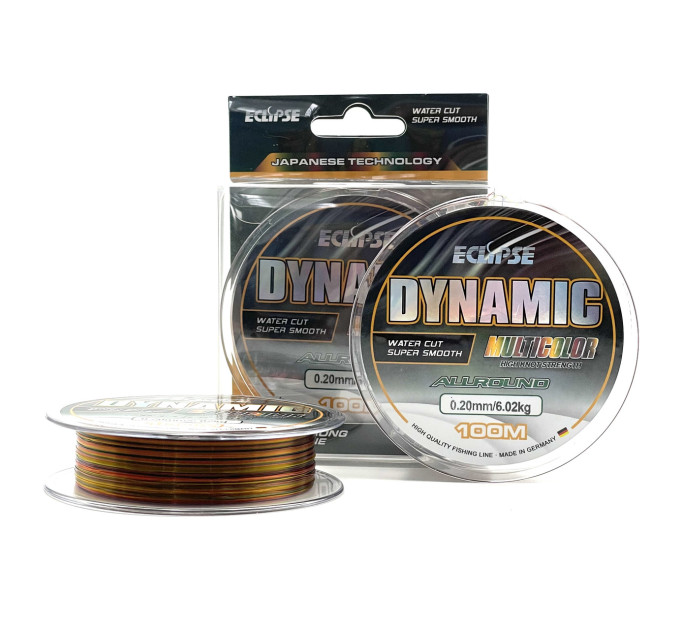Леска ECLIPSE Diynamic Multicolor 100m 0.25mm