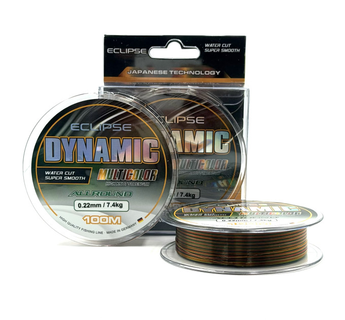 Волосінь ECLIPSE Diynamic Multicolor 100m 0.28mm