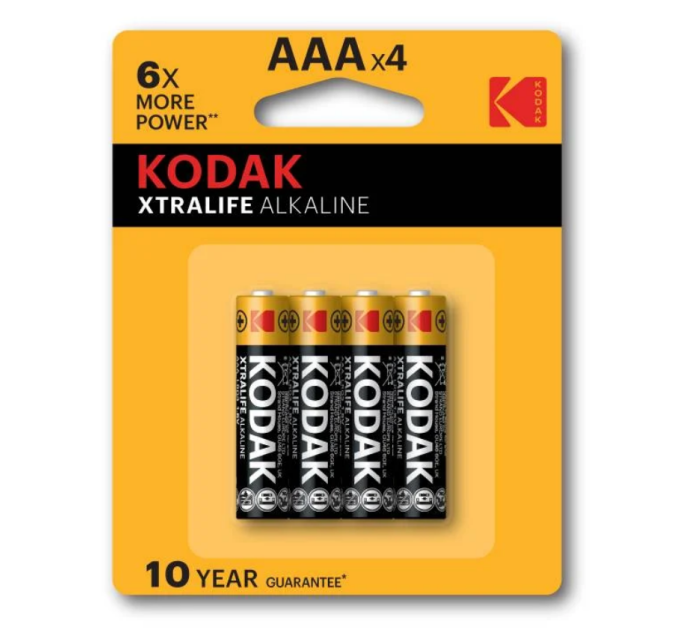 Батарейки Kodak Xtralife AAA Alkaline