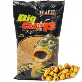 Прикормка TRAPER Big Carp Tigernut 1 кг Прикормка TRAPER Big Carp Tigernut 1 кг