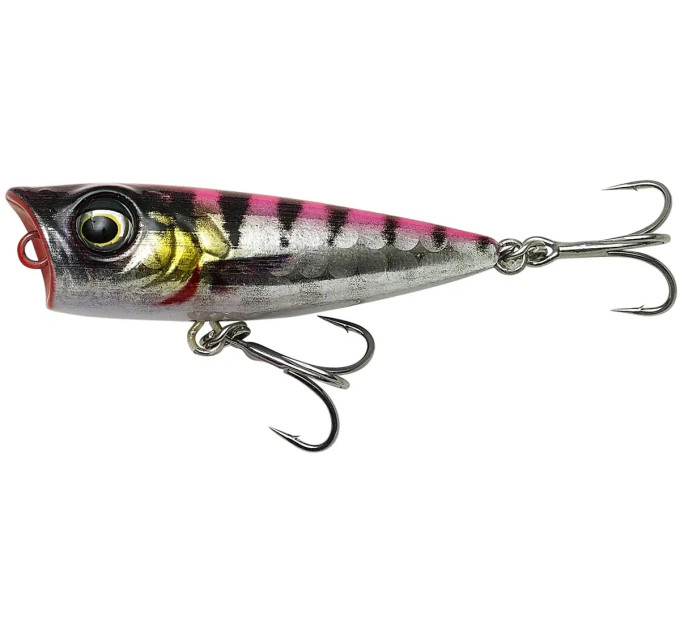 Воблер Savage Gear 3D Minnow Popper F 43mm 2.6g Pink Barracuda PHP