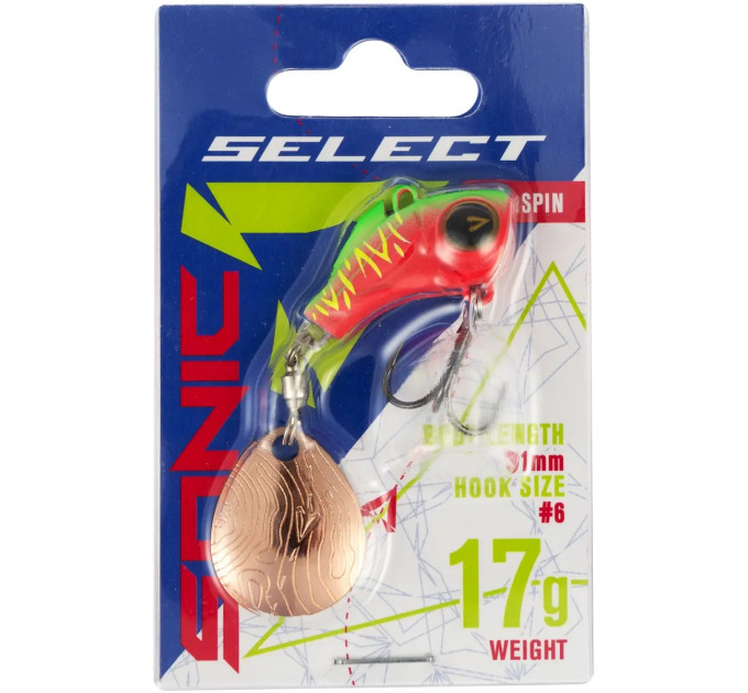 Тейл-спинер Select Sonic 17.0g #04