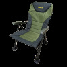 Крісло Eclipse Comfort XL 1010 складне коропове з підлокотниками та регулюванням нахилу