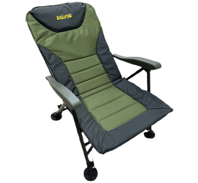 Кресло Eclipse Comfort XL 1010 складное карповое с подлокотниками с регулировкой наклона