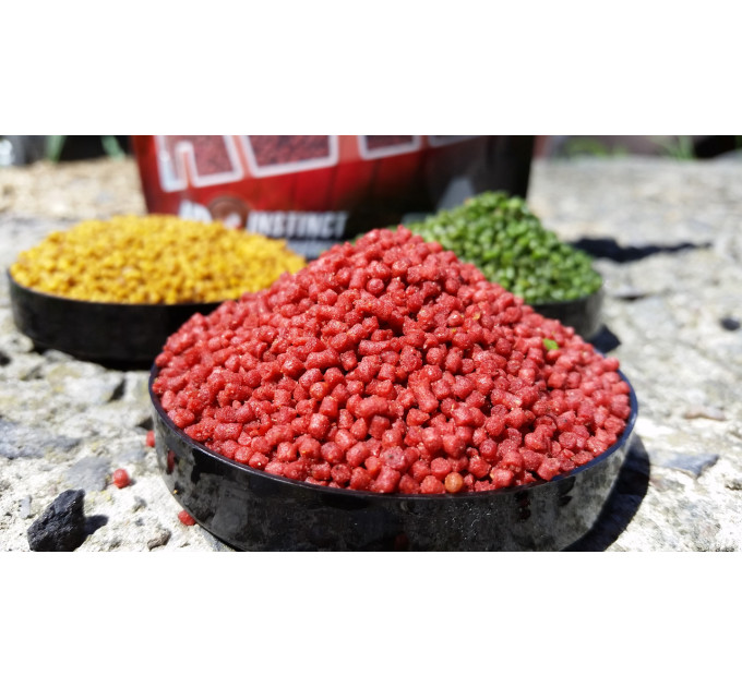 Пеллетс ADDER CARP Mikro Pellet 300 gr 2 mm Banan-Crab / Банан-Краб