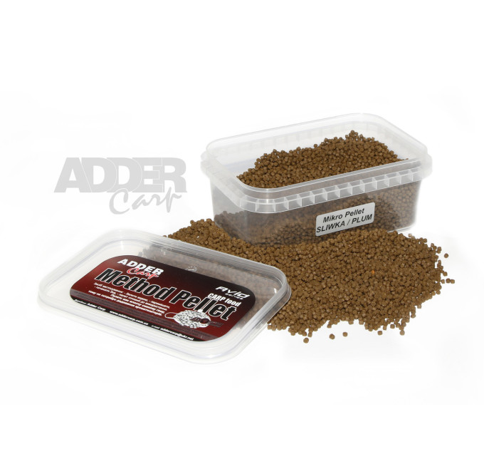 Пеллетс ADDER CARP Mikro Pellet 300 gr 2 mm Plum / Слива