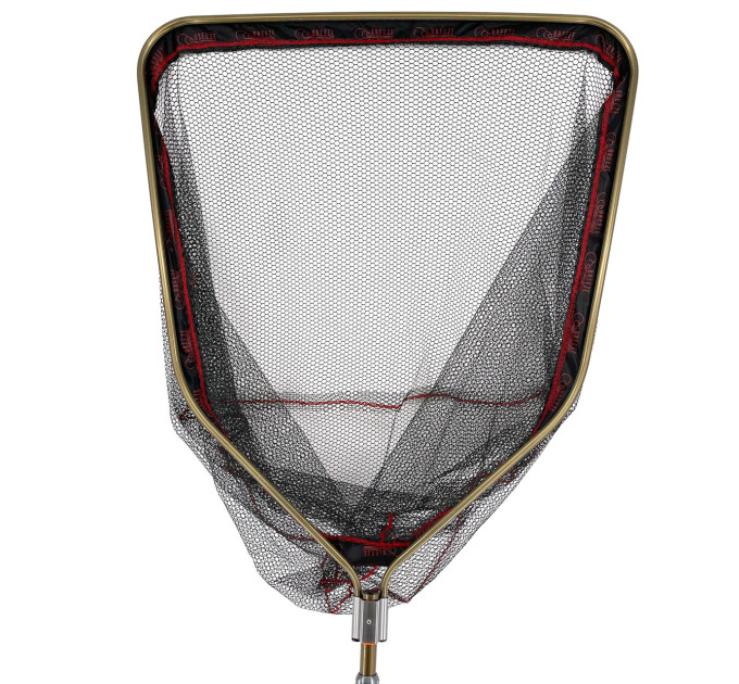 Підсак Breeze HY-370170-GJ п'ятикутна цільна голова 70см, прогумована сітка, телескоп ручка 1.7m