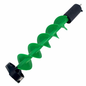 Льодобур Eclipse Ice, шнек під шуруповерт Green, сферичні зубчаті ножі Wet Ice, 150mm Льодобур Eclipse Ice, шнек під шуруповерт Green, сферичні зубчаті ножі Wet Ice, 150mm
