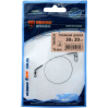 Поводок UKRSPIN Orange Spinning титан AFW с вертлюгом 23см 9кг 20lb 0.35мм