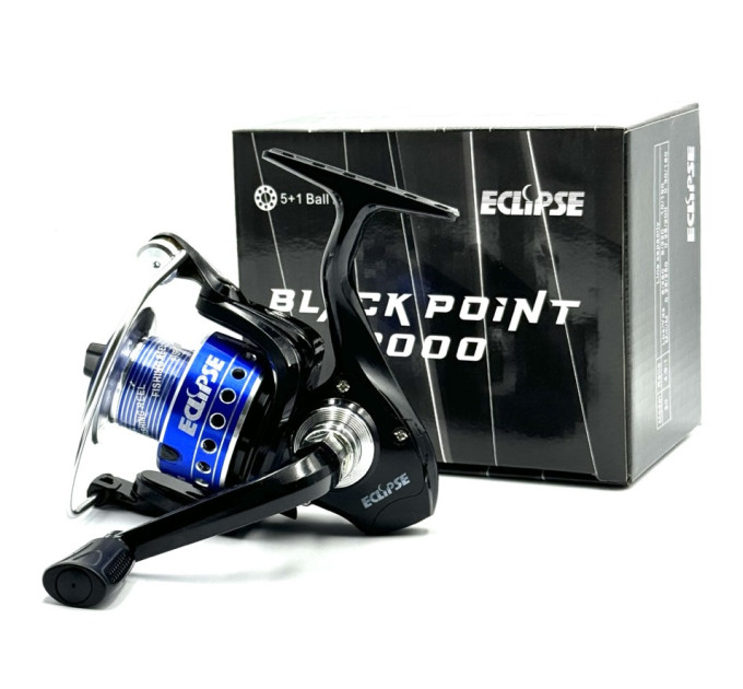 Катушка ECLIPSE BLACK POINT 3000 мет шпуля, 5+1bb
