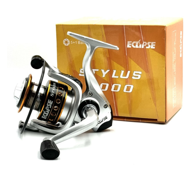 Катушка ECLIPSE STYLUS 2000 мет. шпуля, 5+1bb