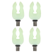 Набор рогачей GC Butt Rest Set Glow S (4шт)