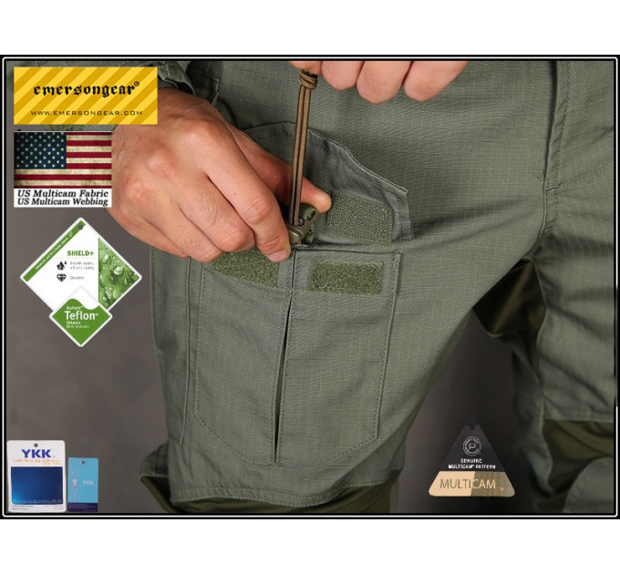 Тактические штаны Emerson G3 Combat Pants Multicam 30/32