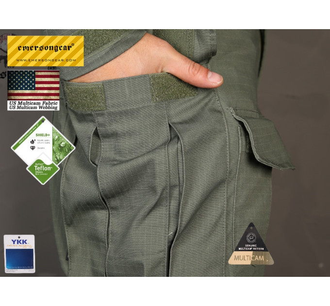 Тактические штаны Emerson G3 Combat Pants Multicam 30/32