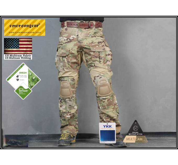 Тактические штаны Emerson G3 Combat Pants Multicam 38/34