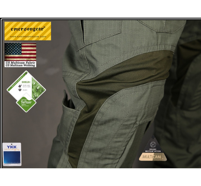 Тактические штаны Emerson G3 Combat Pants Multicam 38/34
