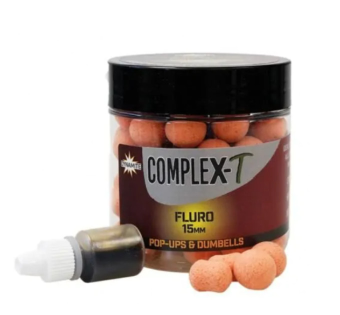 DYNAMITE CompleX-T Fluoro Pop-Ups & Dumbells 15mm