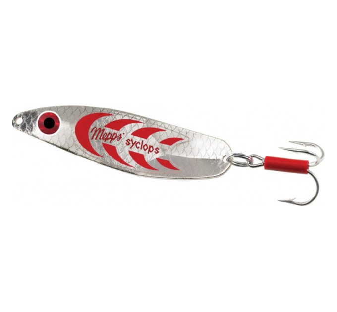 Блешня Mepps SYCLOPS Silver/Red 3 26.0g