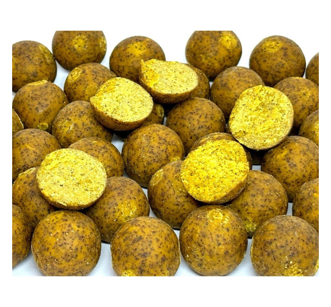 Puhach Baits Natural Line Shelf Life Boilies 24mm 1kg - Sweetcorn