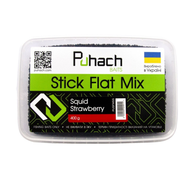 Puhach Baits Stick Flat Mix - Squid Strawberry