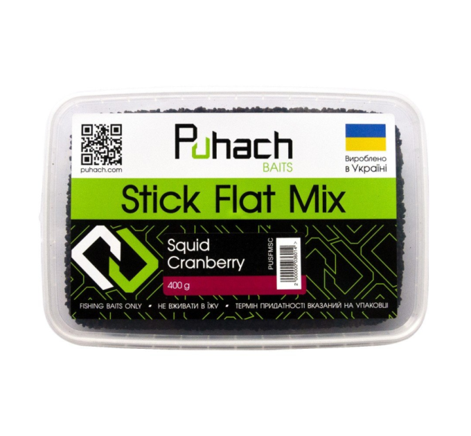 Puhach Baits Stick Flat Mix - Squid Сranberry