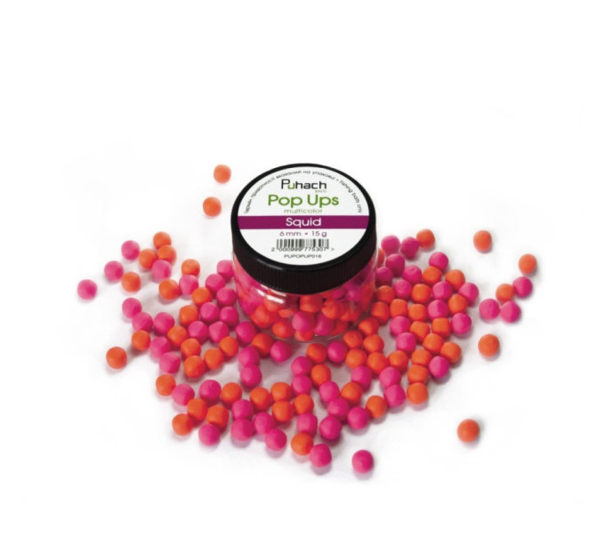 Puhach Baits Pop Ups 6 mm Multicolor - Squid