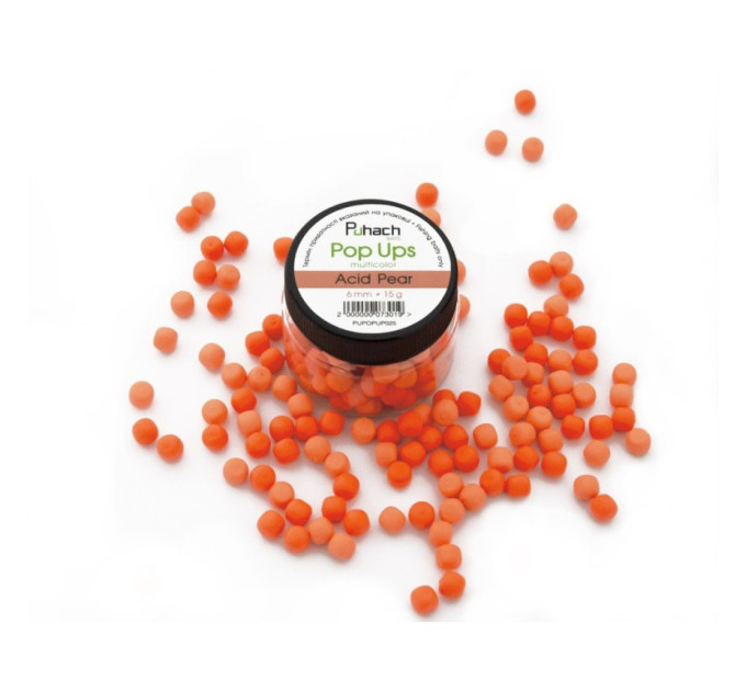 Puhach Baits Pop Ups 6 mm Multicolor - Acid Pear