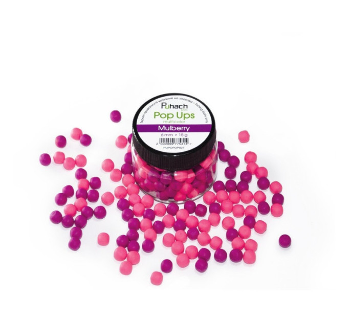 Puhach Baits Pop Ups 6 mm Multicolor - Mulberry