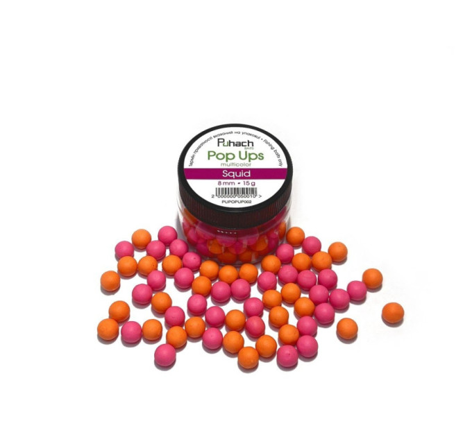 Puhach Baits Pop Ups 8 mm Multicolor - Squid
