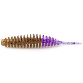 Силікон FishUp Tanta 2" (9pcs.), #249 - Green Pumpkin/Violet