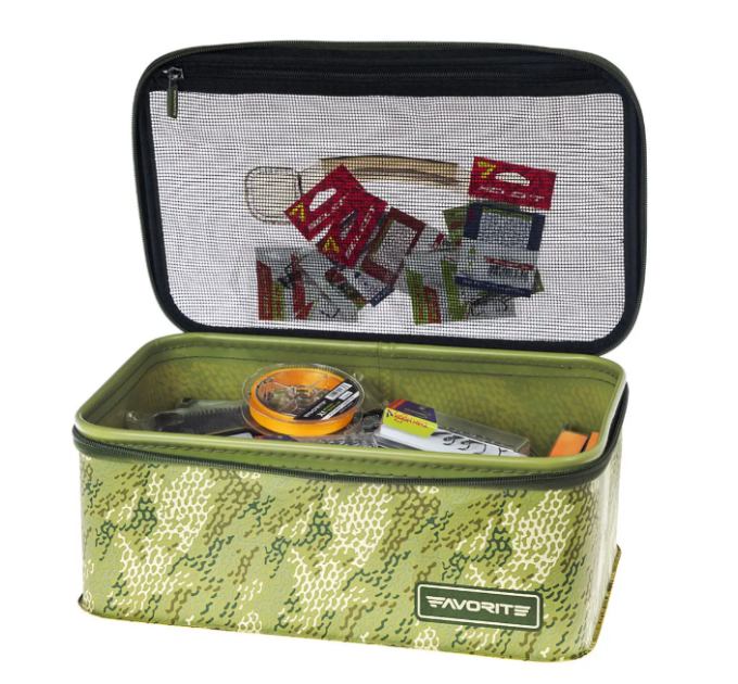 Коробка Favorite Eva Tackle Box TCLB-L 335x205x130mm к:khaki