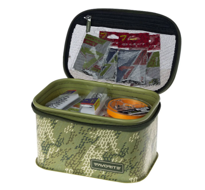 Коробка Favorite Eva Tackle Box TCLB-M 200x150x120mm к:khaki