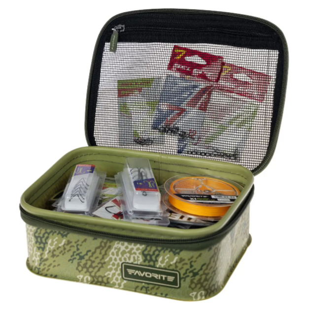 Коробка Favorite Eva Tackle Box TCLB-S 205x160x70mm к:khaki