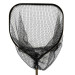 Подсак Breeze Y-226055-HD пятиугольный, голова каркасная 55 см, крупная чорная прорезиненная сетка