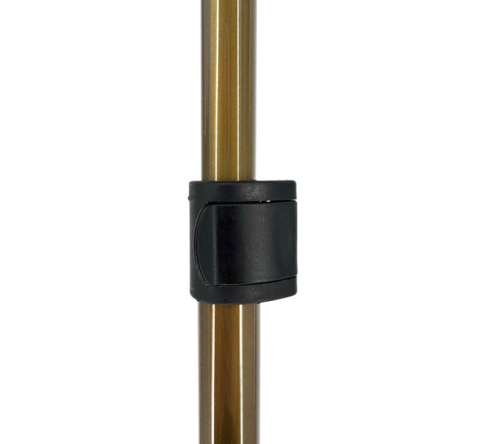 Подсак Breeze Y-226055-HD пятиугольный, голова каркасная 55 см, крупная чорная прорезиненная сетка