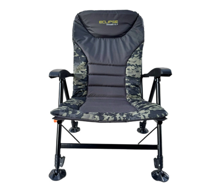 Крісло Eclipse Voyager XL+ 1010-H складне з підлокотниками, регулюванням нахилу + под