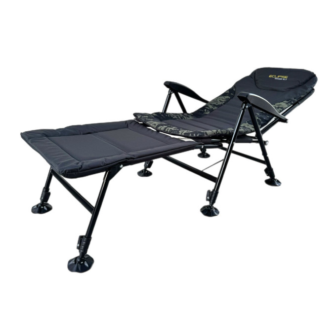 Крісло Eclipse Voyager XL+ 1010-H складне з підлокотниками, регулюванням нахилу + под