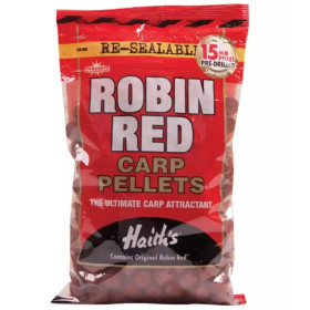 DYNAMITE Robin Red Carp Pellets 12mm (Pre-Drilled)