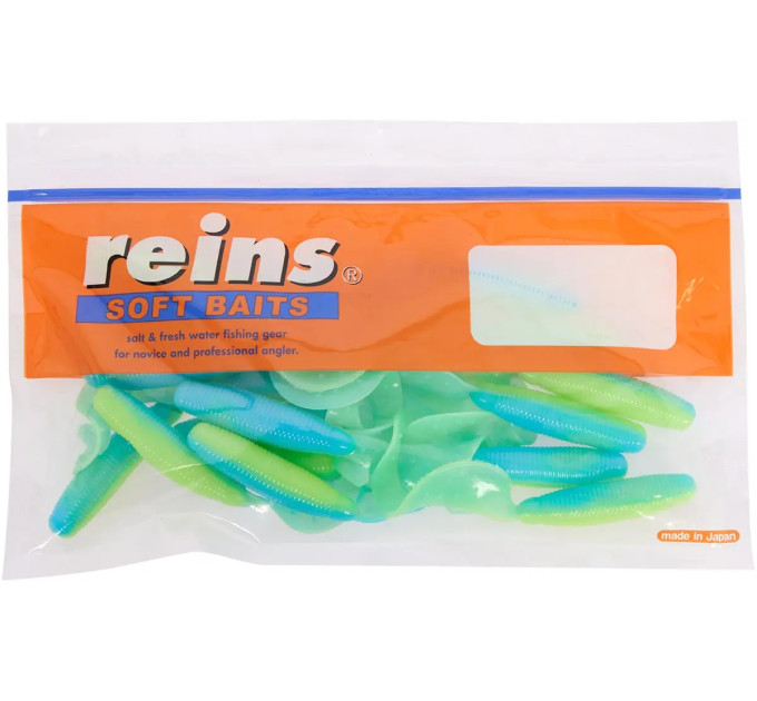 Силікон Reins Fat G-Tail Grub 3" L14 Ice Chartreuse Ⅱ (10шт/уп)