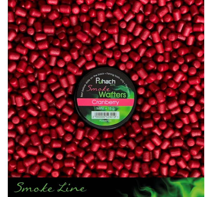 Puhach Baits Wafters SMOKE MINI - Cranberry