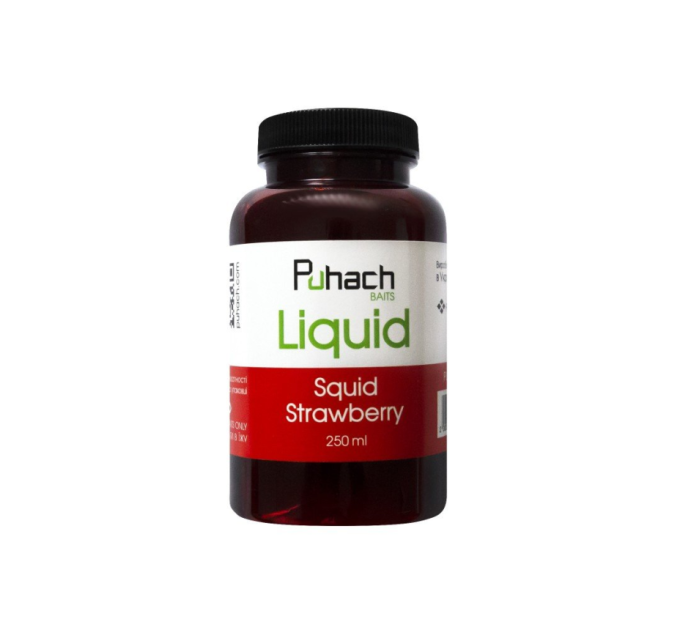 Puhach Baits Liquid 250 ml - Squid Strawberry