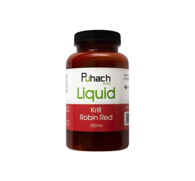 Puhach Baits Liquid 250 ml - Krill Robin Red