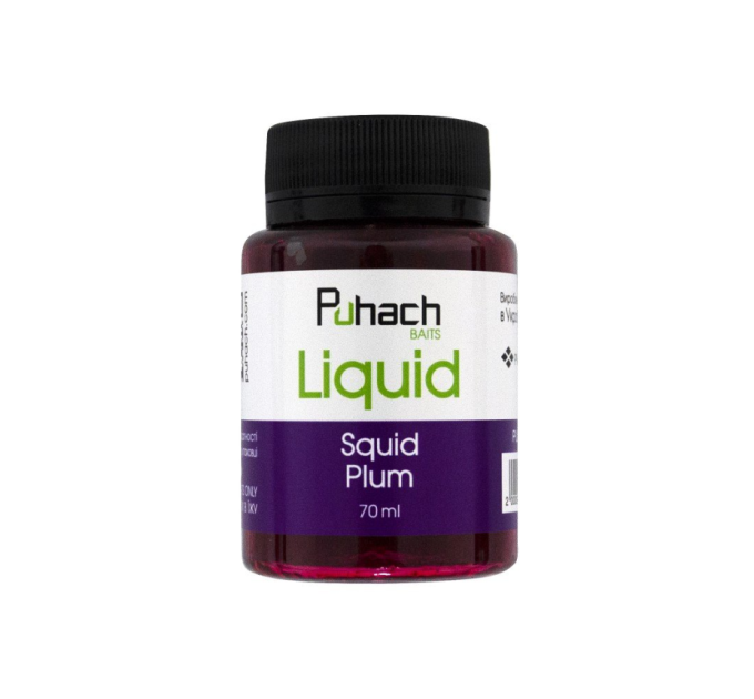 Puhach Baits Liquid 70 ml - Squid Plum