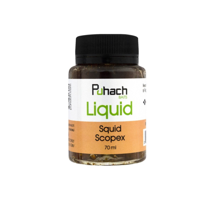 Puhach Baits Liquid 70 ml - Squid Scopex