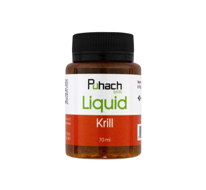 Puhach Baits Liquid 70 ml - Krill