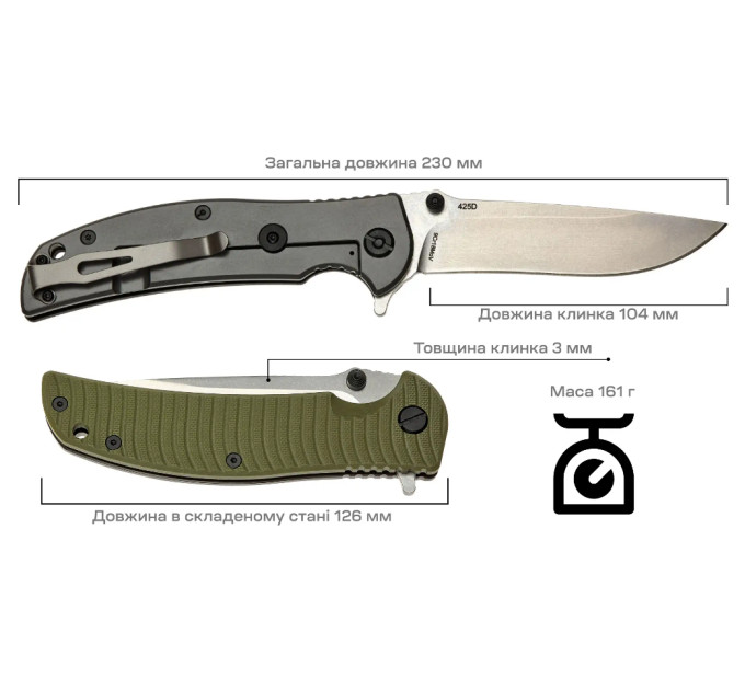 Ніж Skif Urbanite II SW Olive