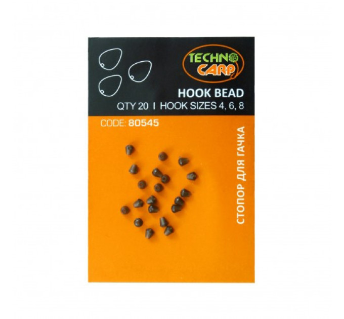 Techno Carp Стопор для крючка 10шт